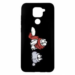 Чехол для Xiaomi Redmi Note 9/Redmi 10X Кот Саймона Зима - PrintSalon