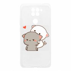Чехол для Xiaomi Redmi Note 9/Redmi 10X Котики кохання - PrintSalon
