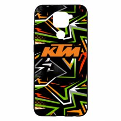 Чохол для Xiaomi Redmi Note 9 / Redmi 10X KTM orange logo - PrintSalon
