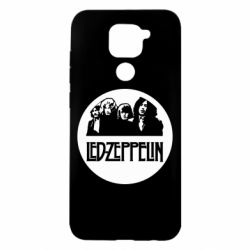 Чехол для Xiaomi Redmi Note 9/Redmi 10X Led Zeppelin in a circle - PrintSalon