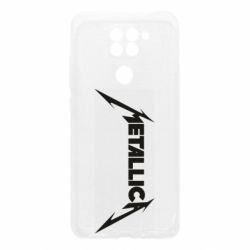 Чехол для Xiaomi Redmi Note 9/Redmi 10X Logo Metallica - PrintSalon