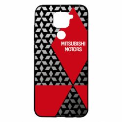 Чехол для Xiaomi Redmi Note 9/Redmi 10X Logo Mitsubishi Motors - PrintSalon