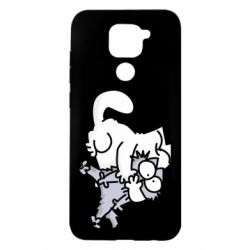 Чохол для Xiaomi Redmi Note 9 / Redmi 10X Любов котів - PrintSalon