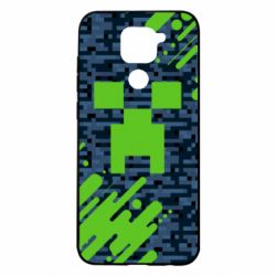 Чехол для Xiaomi Redmi Note 9/Redmi 10X Minecraft Creeper - PrintSalon