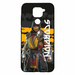 Чехол для Xiaomi Redmi Note 9/Redmi 10X Mortal Kombat-Scorpion