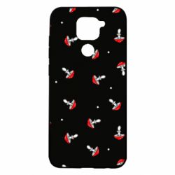 Чехол для Xiaomi Redmi Note 9/Redmi 10X Мухоморы - PrintSalon