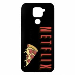 Чехол для Xiaomi Redmi Note 9/Redmi 10X Netflix and pizza - PrintSalon