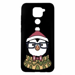 Чехол для Xiaomi Redmi Note 9/Redmi 10X New Year's Penguin - PrintSalon