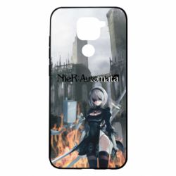 Чехол для Xiaomi Redmi Note 9/Redmi 10X Nier Automata 2B - PrintSalon