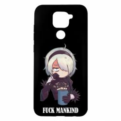 Чохол для Xiaomi Redmi Note 9 / Redmi 10X Nier. Fuck Mankind - PrintSalon