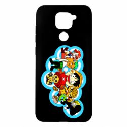 Чехол для Xiaomi Redmi Note 9/Redmi 10X One peace anime heroes - PrintSalon