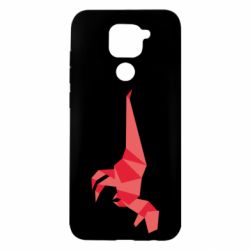 Чехол для Xiaomi Redmi Note 9/Redmi 10X Origami dinosaur - PrintSalon