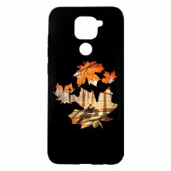 Чехол для Xiaomi Redmi Note 9/Redmi 10X Проезжая осень - PrintSalon