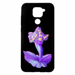 Чехол для Xiaomi Redmi Note 9/Redmi 10X Purple Mermaid Barbie - PrintSalon