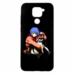 Чехол для Xiaomi Redmi Note 9/Redmi 10X Rei Ayanami and Pen Pen - PrintSalon