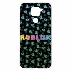 Чехол для Xiaomi Redmi Note 9/Redmi 10X Roblox And Logo 3D - PrintSalon