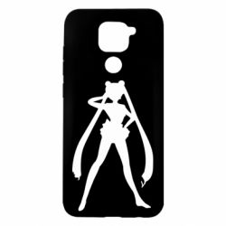 Чохол для Xiaomi Redmi Note 9 / Redmi 10X Sailor Moon silhouette - PrintSalon