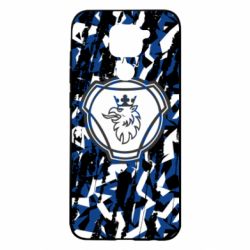 Чохол для Xiaomi Redmi Note 9 / Redmi 10X Scania logo and grunge - PrintSalon