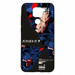Чехол для Xiaomi Redmi Note 9/Redmi 10X shattered Itachi art