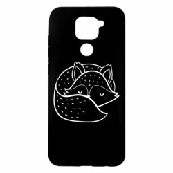 Чехол для Xiaomi Redmi Note 9/Redmi 10X Sleeping fox - PrintSalon
