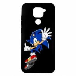 Чехол для Xiaomi Redmi Note 9/Redmi 10X Sonic and the jump - PrintSalon