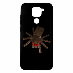 Чехол для Xiaomi Redmi Note 9/Redmi 10X Spider from Minecraft - PrintSalon