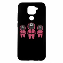 Чохол для Xiaomi Redmi Note 9 / Redmi 10X Солдати гра в Кальмара - PrintSalon