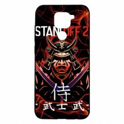 Чехол для Xiaomi Redmi Note 9/Redmi 10X Standoff Samurai And Fire - PrintSalon