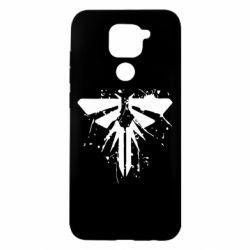 Чехол для Xiaomi Redmi Note 9/Redmi 10X The last of us spray logo - PrintSalon