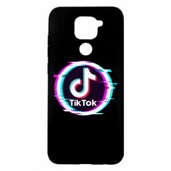 Чехол для Xiaomi Redmi Note 9/Redmi 10X Tik tock glitch ring - PrintSalon