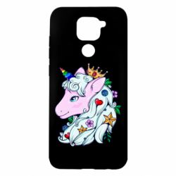 Чехол для Xiaomi Redmi Note 9/Redmi 10X Unicorn Princess - PrintSalon