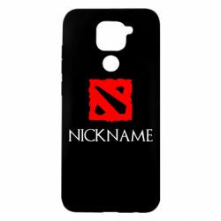 Чехол для Xiaomi Redmi Note 9/Redmi 10X Your nickname Dota2 - PrintSalon