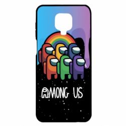 Чехол для Xiaomi Redmi Note 9S/9Pro/9Pro Max Among Us art paints - PrintSalon