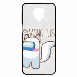 Чохол для Xiaomi Redmi Note 9S / 9Pro / 9Pro Max Among us cute cat - PrintSalon