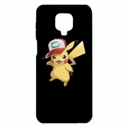 Чехол для Xiaomi Redmi Note 9S/9Pro/9Pro Max Ash's hat Pikachu - PrintSalon