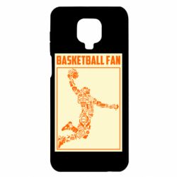 Чехол для Xiaomi Redmi Note 9S/9Pro/9Pro Max Basketball fan - PrintSalon