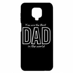 Чохол для Xiaomi Redmi Note 9S / 9Pro / 9Pro Max Best dad text - PrintSalon