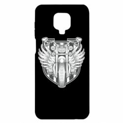 Чехол для Xiaomi Redmi Note 9S/9Pro/9Pro Max Bike Shield Art - PrintSalon