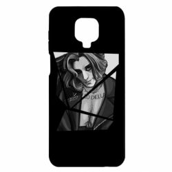 Чехол для Xiaomi Redmi Note 9S/9Pro/9Pro Max Black and white Damiano - PrintSalon