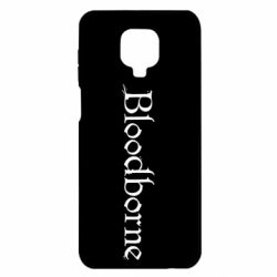 Чехол для Xiaomi Redmi Note 9S/9Pro/9Pro Max Bloodborne logo - PrintSalon