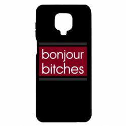 Чехол для Xiaomi Redmi Note 9S/9Pro/9Pro Max Bonjour bitches - PrintSalon