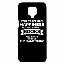 Чехол для Xiaomi Redmi Note 9S/9Pro/9Pro Max Books are happiness - PrintSalon