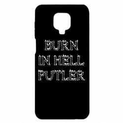 Чехол для Xiaomi Redmi Note 9S/9Pro/9Pro Max Born in Hell Putin - PrintSalon