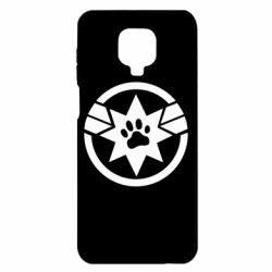 Чохол для Xiaomi Redmi Note 9S / 9Pro / 9Pro Max Captain Marvel's Cat - PrintSalon