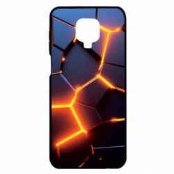 Чохол для Xiaomi Redmi Note 9S / 9Pro / 9Pro Max Cracked Blocks - PrintSalon