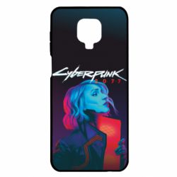 Чохол для Xiaomi Redmi Note 9S / 9Pro / 9Pro Max Cyberpunk Girl Portrait - PrintSalon