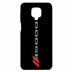 Чехол для Xiaomi Redmi Note 9S/9Pro/9Pro Max Dodge logo - PrintSalon
