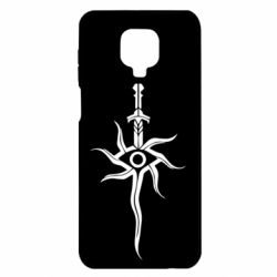 Чехол для Xiaomi Redmi Note 9S/9Pro/9Pro Max Dragon Age ( Inquisition symbol ) - PrintSalon