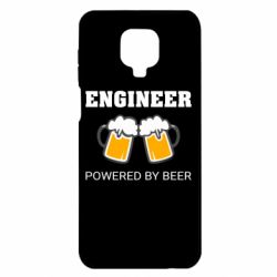 Чехол для Xiaomi Redmi Note 9S/9Pro/9Pro Max Engineer Powered By Beer - PrintSalon