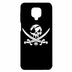 Чехол для Xiaomi Redmi Note 9S/9Pro/9Pro Max Flag pirate - PrintSalon
